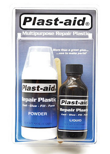 Plast-Aid Multipurpose Repair Plastic Kit - 6 oz - PLA-6